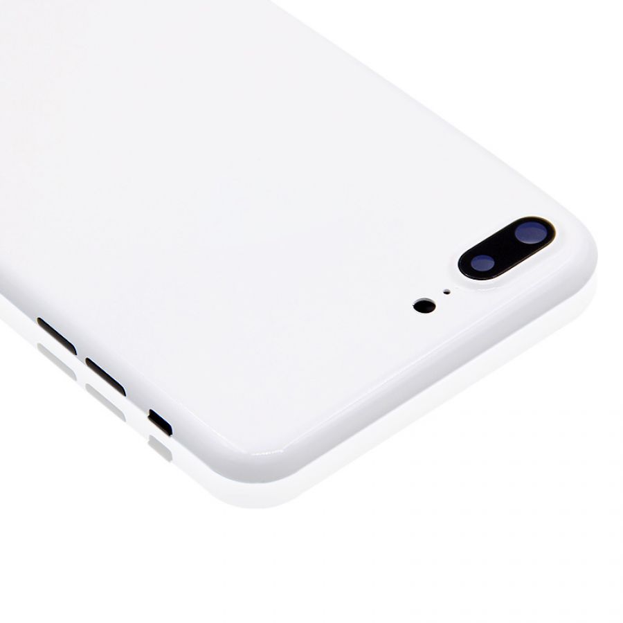 white glossy iPhone 7 plus back housing